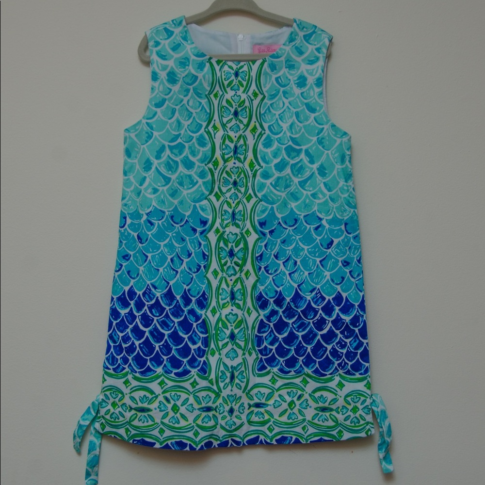 Lilly Pulitzer shift Dress Girls Size 7